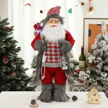 Velký Santa Claus Panenky Děti Vánoční Dárek Vánoční Klobouk Dekorace pro Domov, Svatební Party Dodávky 2023 nový Rok dárek