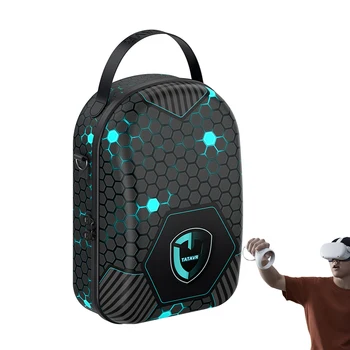 VR Brýle Úložný Box Šok-Důkaz Honeycomb Hard Shell Konstrukce Storage Bag Tvrdou Hlavu-Nasedl Cestovní taška S Velkou Kapacitou