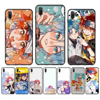 YNDFCNB SK8 Nekonečno Anime Telefon Pouzdro pro Redmi 8 9 9A pro Samsung J5 J6 Note9 pro Huawei NOVA3E Mate20lite kryt