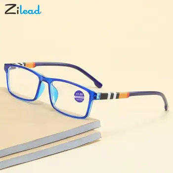 Zilead Módní Ženy Muži Čtení Brýle Anti Modré Světlo Tisk Rám Presbyopickém Optické Brýle Dioptrické Brýle Na Čtení Počítače