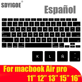Španělské Notebook Kryt Klávesnice Pro Macbook Air13 A2337A2179 Pro Macbook Pro13 A2338A2289 A2159A2442A2485 Klávesnice ochranný film